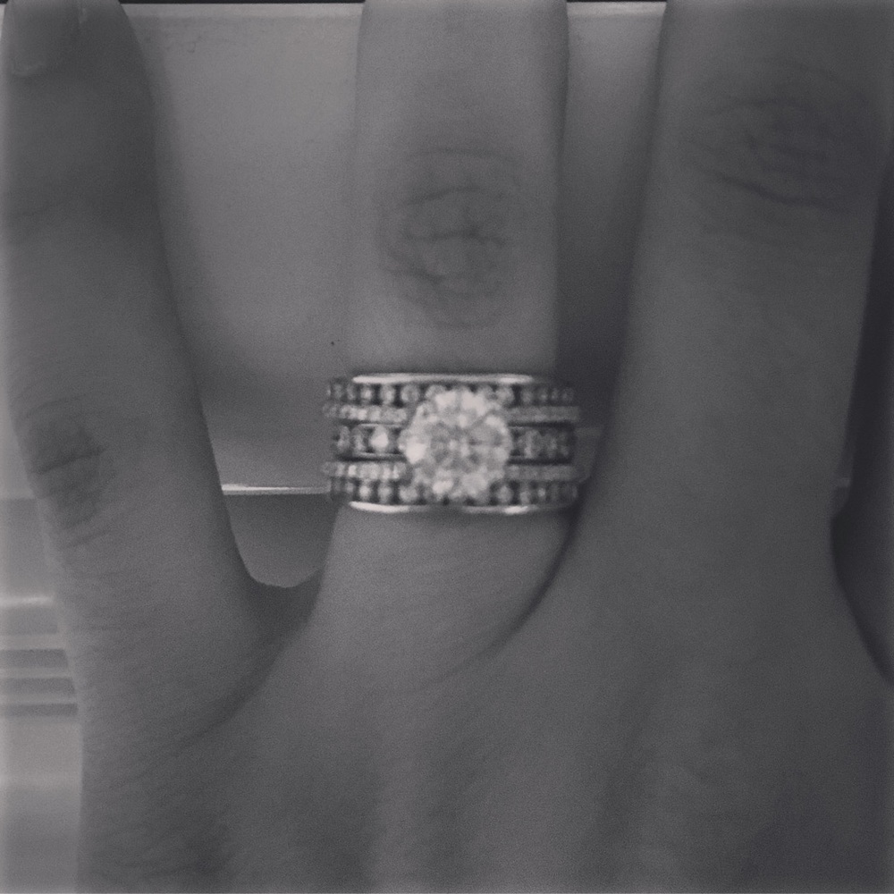 Center stone ONLY ring not included